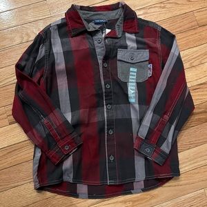 Naartjie Kids Boys Button Down With Tags Size 7 (100% Cotton)